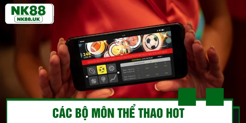 Các bộ môn thể thao hot